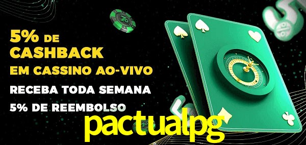 Promoções do cassino ao Vivo pactualpg